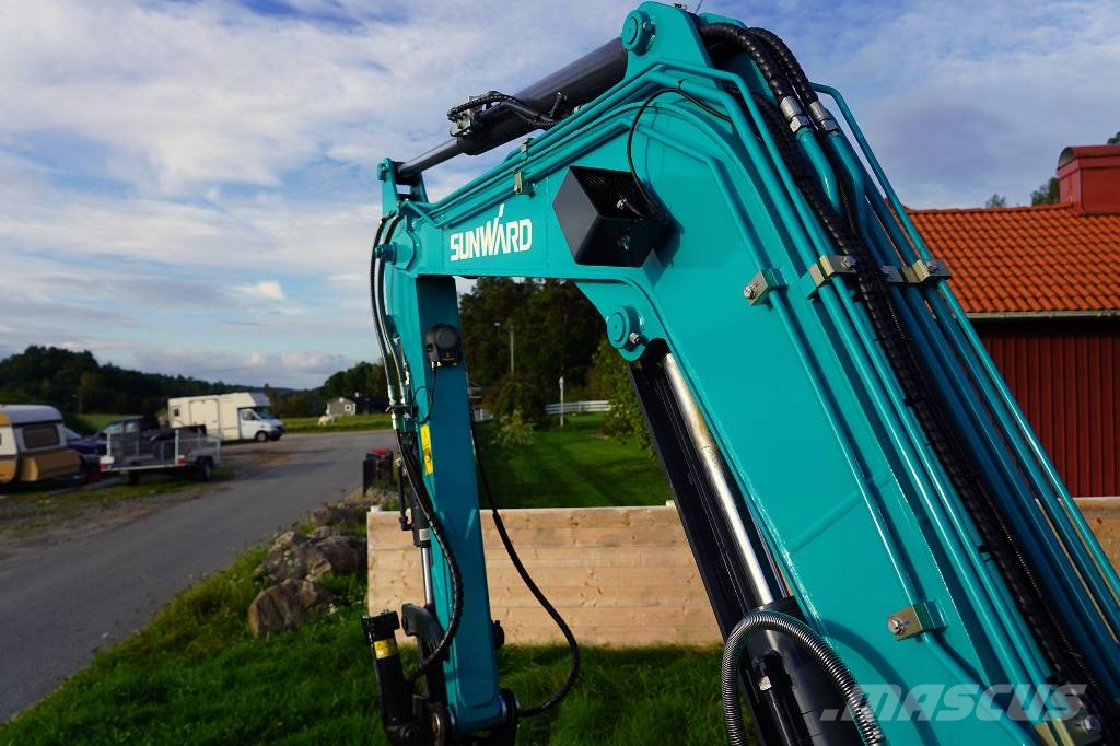 DEMOMASKIN - SUNWARD SWE60UF KOMPLETT Crawler excavators