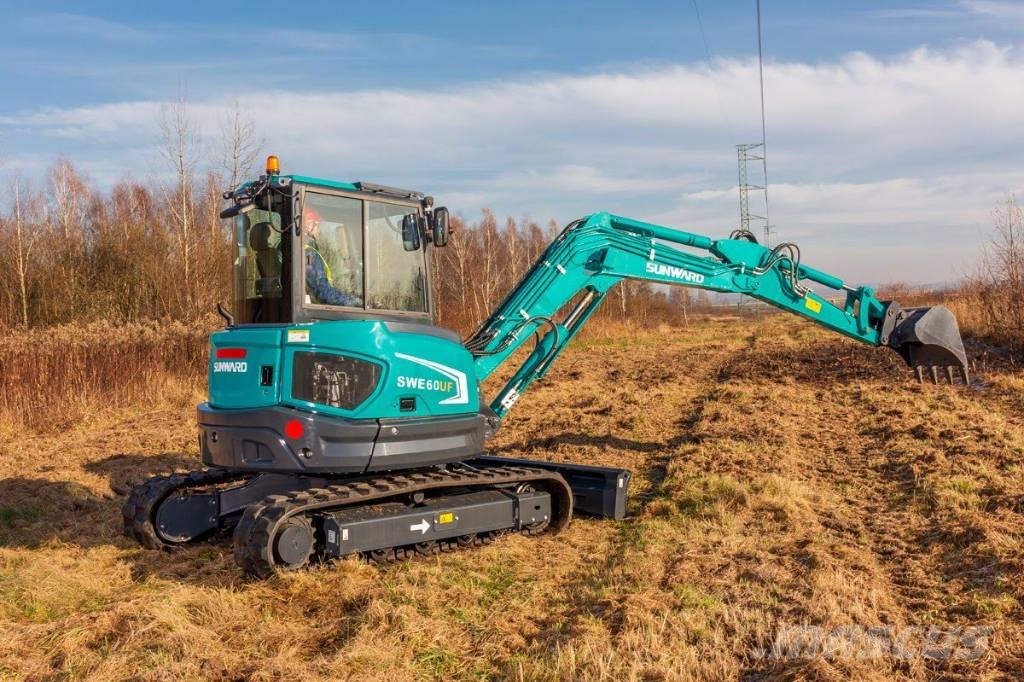 DEMOMASKIN - SUNWARD SWE60UF KOMPLETT Crawler excavators