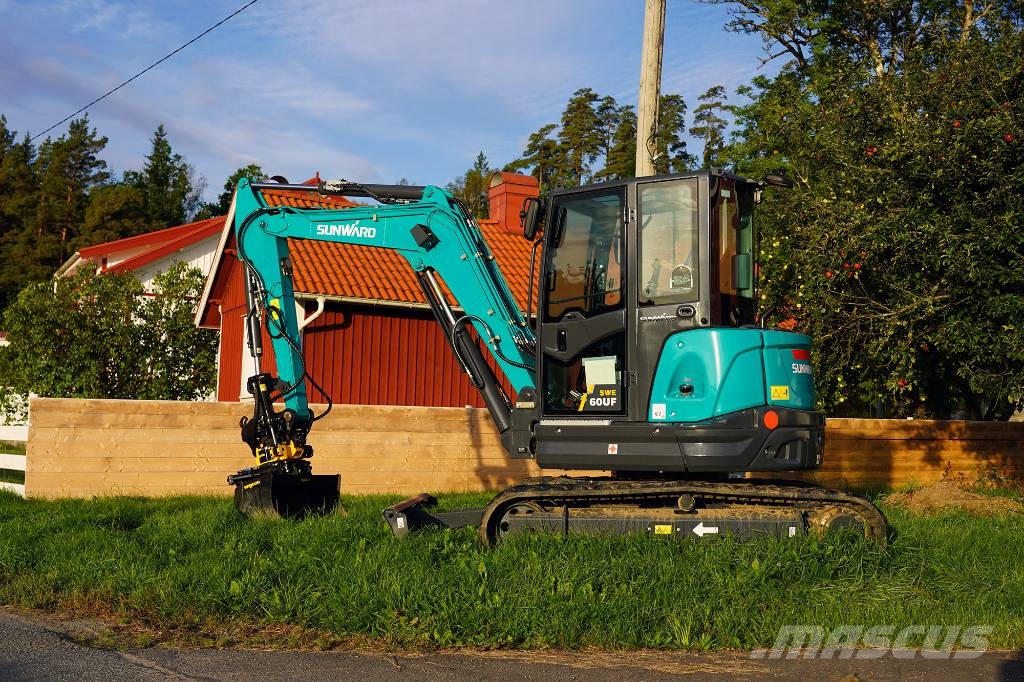 DEMOMASKIN - SUNWARD SWE60UF KOMPLETT Crawler excavators