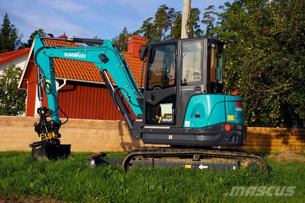 DEMOMASKIN - SUNWARD SWE60UF KOMPLETT Crawler excavators