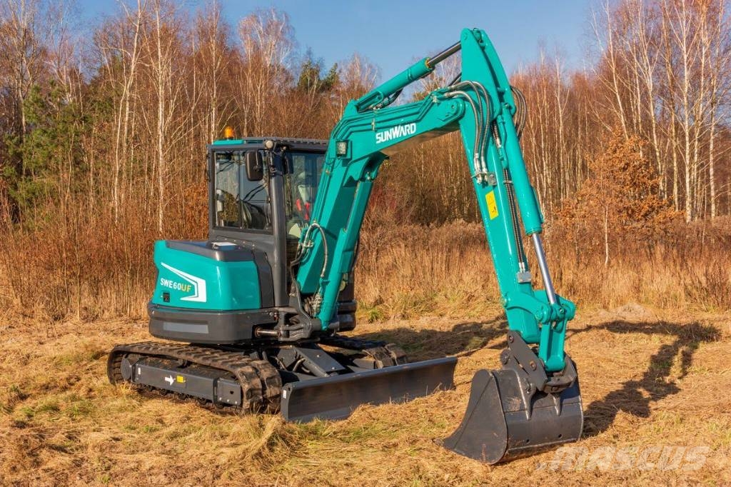 DEMOMASKIN - SUNWARD SWE60UF KOMPLETT Crawler excavators