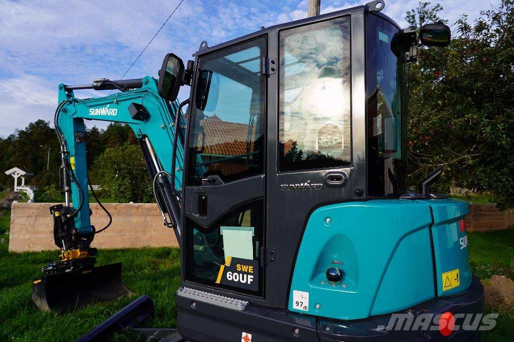DEMOMASKIN - SUNWARD SWE60UF KOMPLETT Crawler excavators
