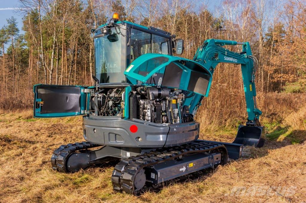 DEMOMASKIN - SUNWARD SWE60UF KOMPLETT Crawler excavators