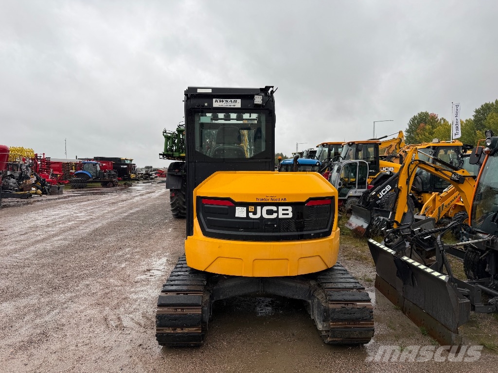 JCB 48 Z-1 Engcon EC206, 3skopor Minigrävare < 7t