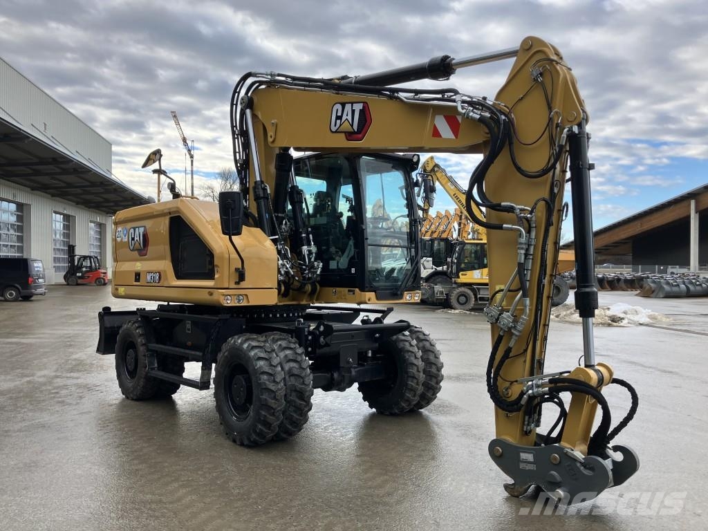 CAT M318 Ratasekskavaatorid