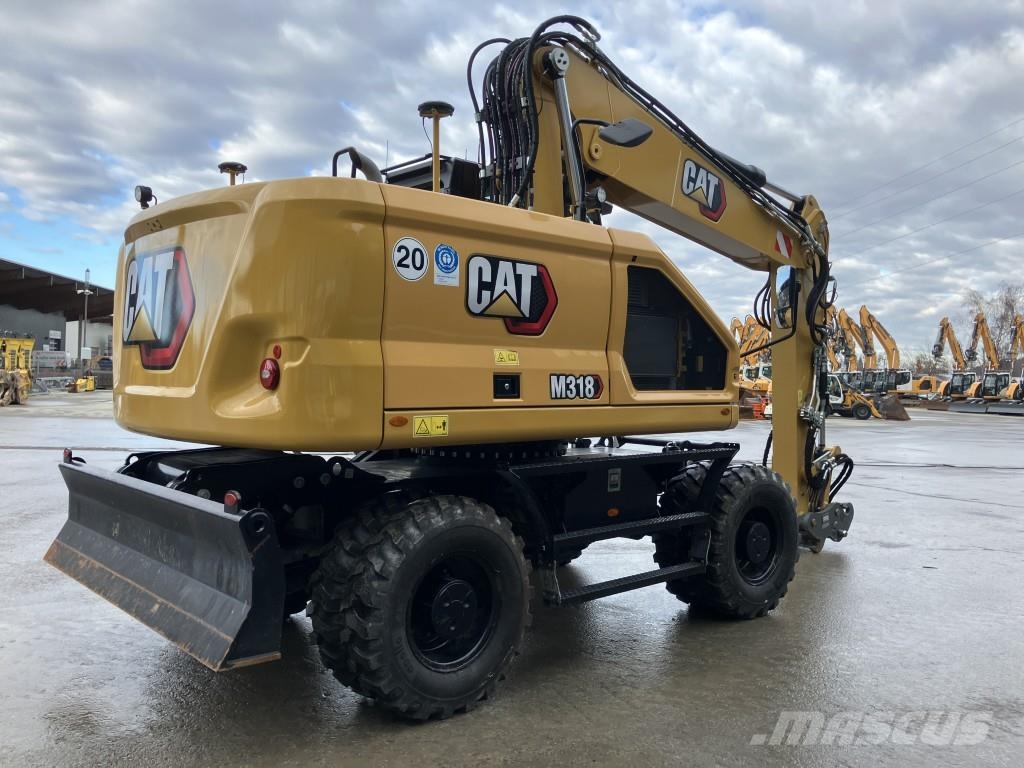 CAT M318 Ratasekskavaatorid
