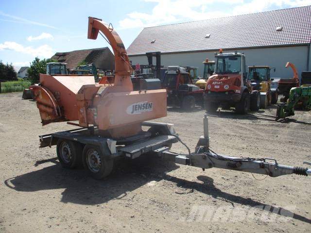 Jensen 425 Di 450 540 GreenMech Jenz Dücker Picadores de madeira