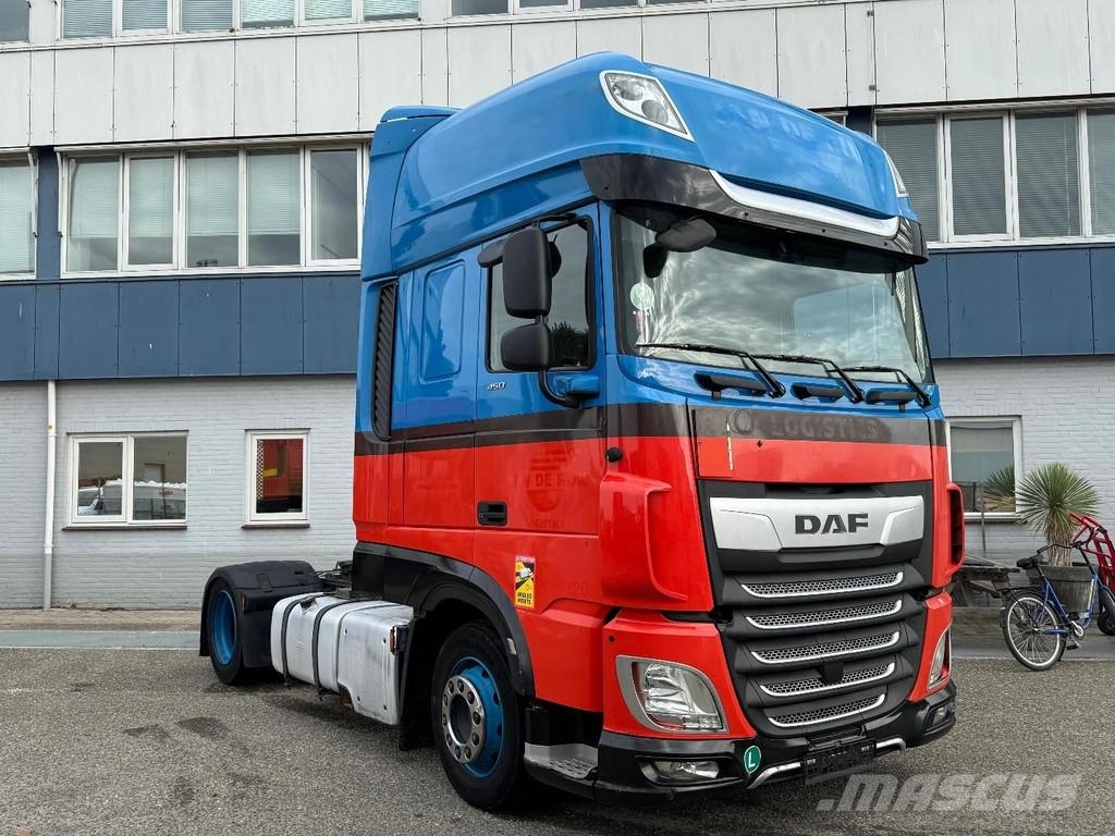 DAF XF 450 4X2 EURO 6 MEGA 트랙터 유닛