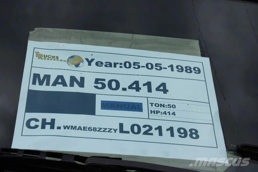 MAN 50 .414 + 8X4 + SPRING SPRING + MANUAL 自卸式货车