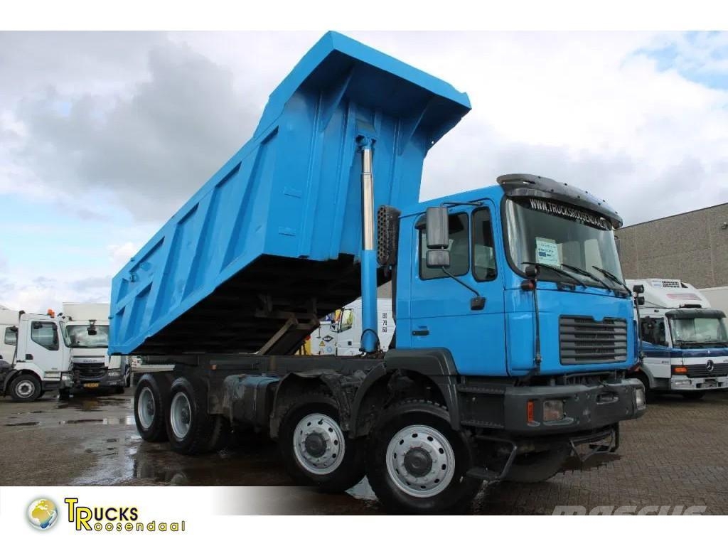 MAN 50 .414 + 8X4 + SPRING SPRING + MANUAL 自卸式货车