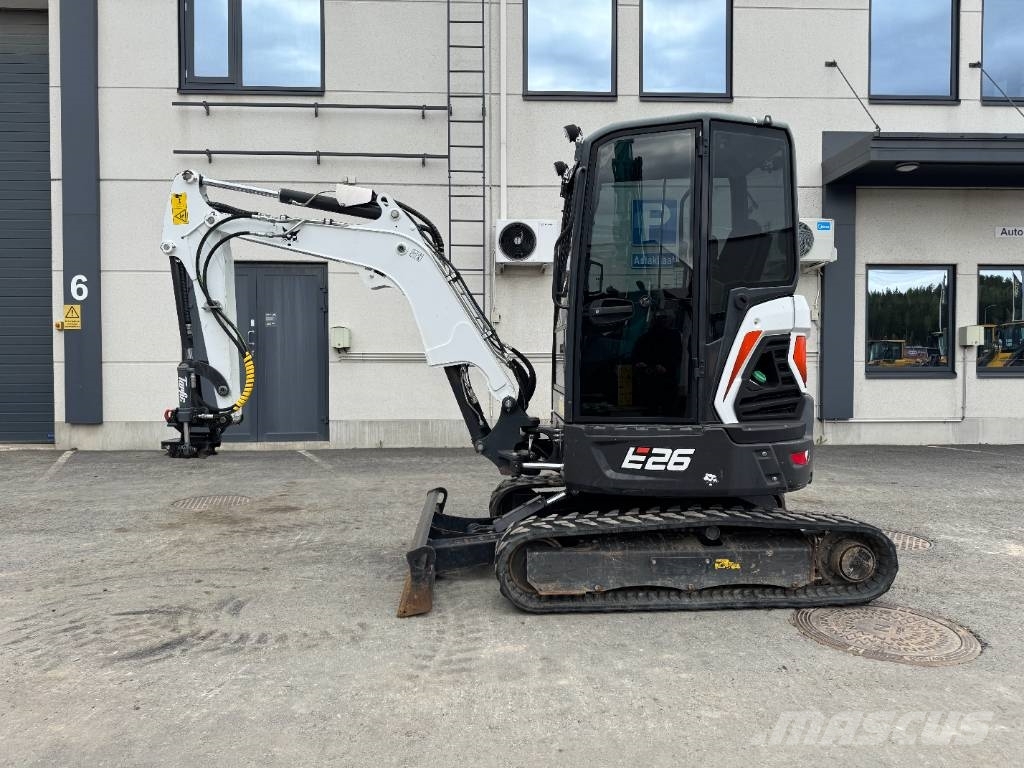 Bobcat E26 KALLISTAJALLA Mini excavators < 7t (Mini diggers)