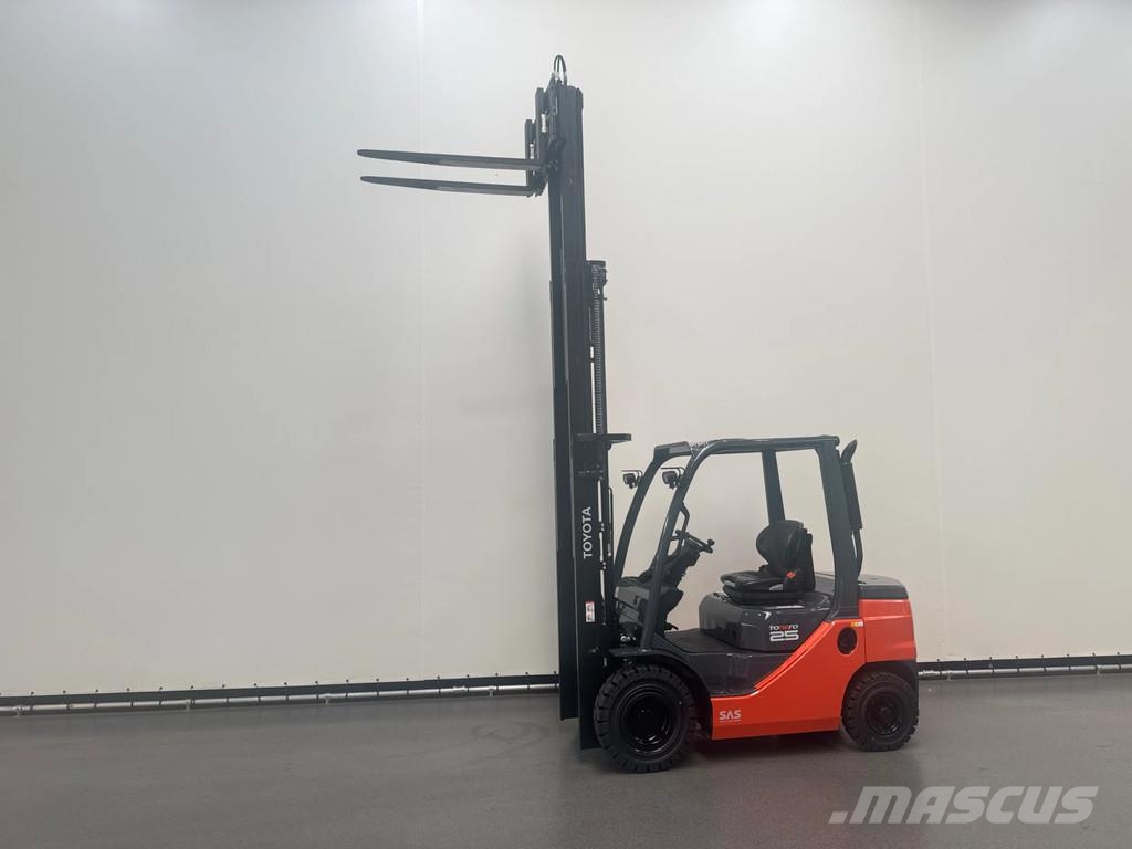 Toyota 52-8 FDF 25 Diesel heftrucks