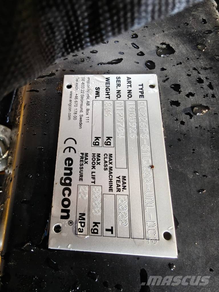 Engcon EC226 TAPPI/NTP10 PIHDEILLÄ VM.-22 Kauhanpyörittäjät