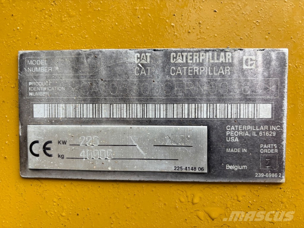 CAT 330 D L LR Rupsgraafmachines