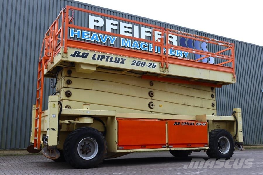 JLG 260-25 Diesel, 4x4 Drive, 9.80m Hydraulic Deck Ext Podnośniki nożycowe