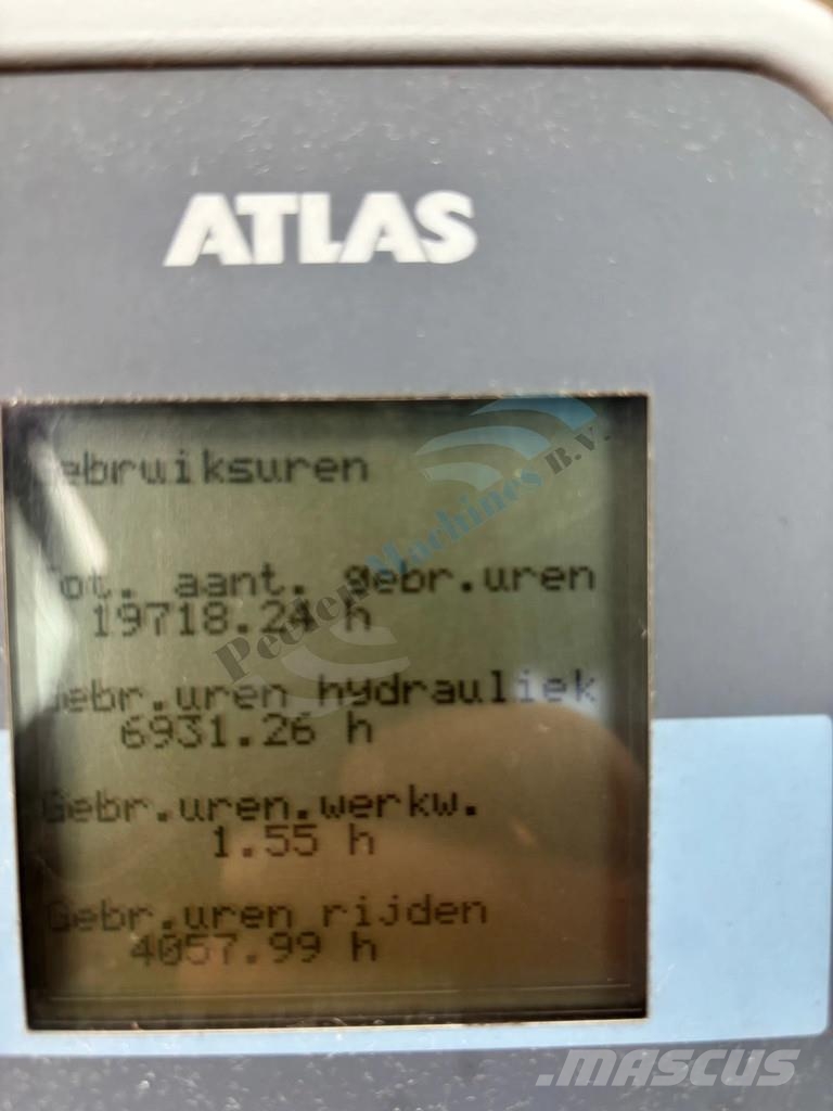 Atlas TW 150 Gravemaskiner på hjul