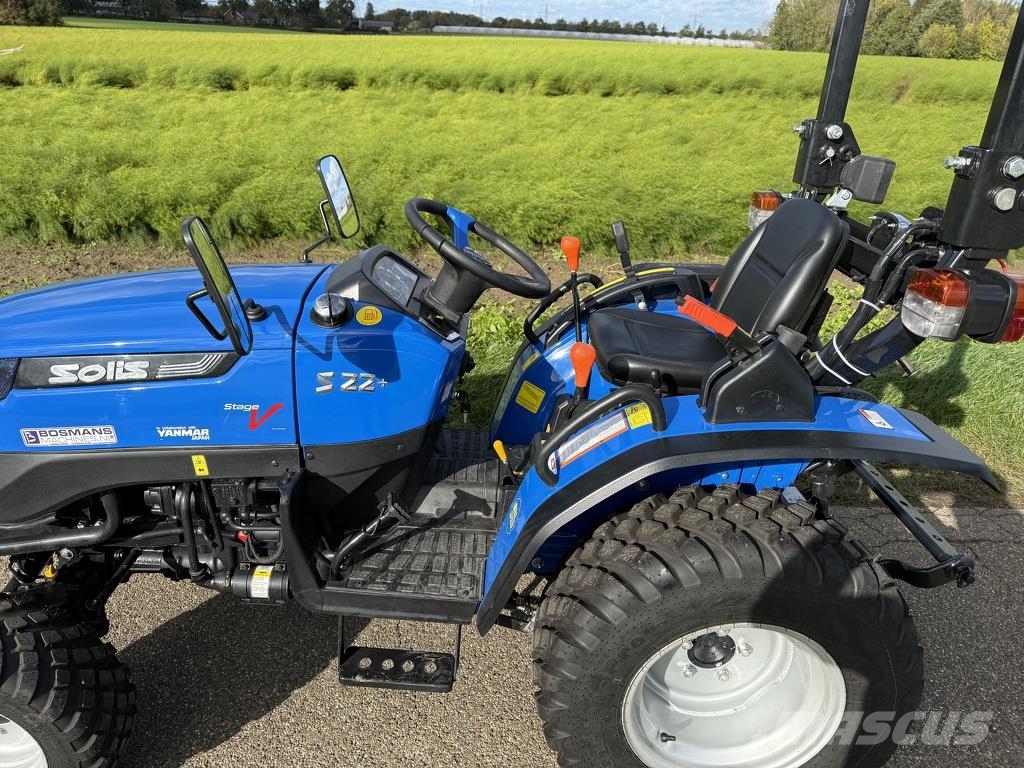Solis 22 minitractor NIEUW - 5 jaar GARANTIE - optie gal Traktory
