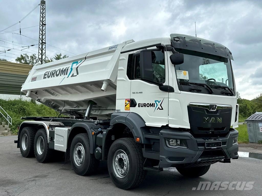 MAN TGS 35.480 MAN TGS 35.480 BB 8x4 EuromixMTP 2-Seit Pašizgāzējs