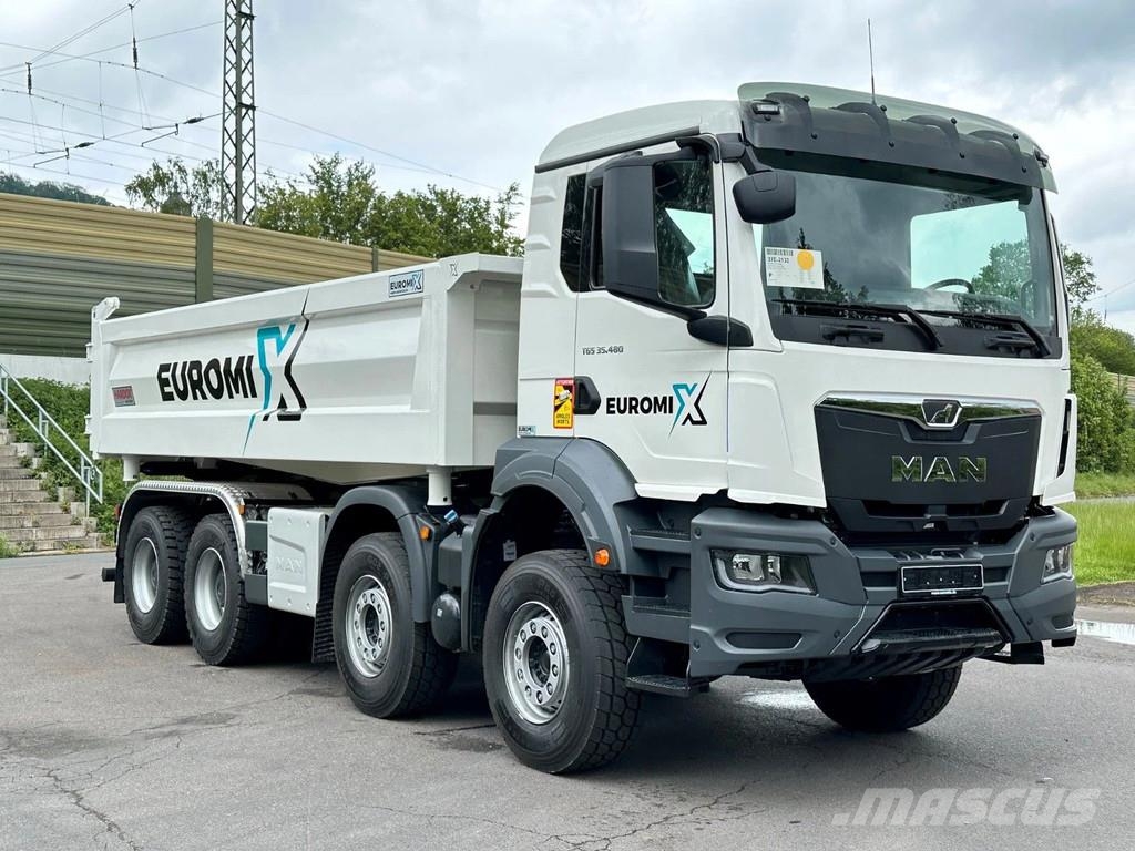 MAN TGS 35.480 MAN TGS 35.480 BB 8x4 EuromixMTP 2-Seit Pašizgāzējs
