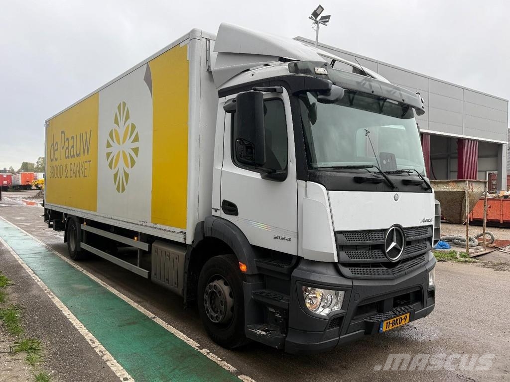 Mercedes-Benz Antos 2124 4x2 EURO 6 + BOX 8,60 METER + LOADLIFT Umpikorikuorma-autot