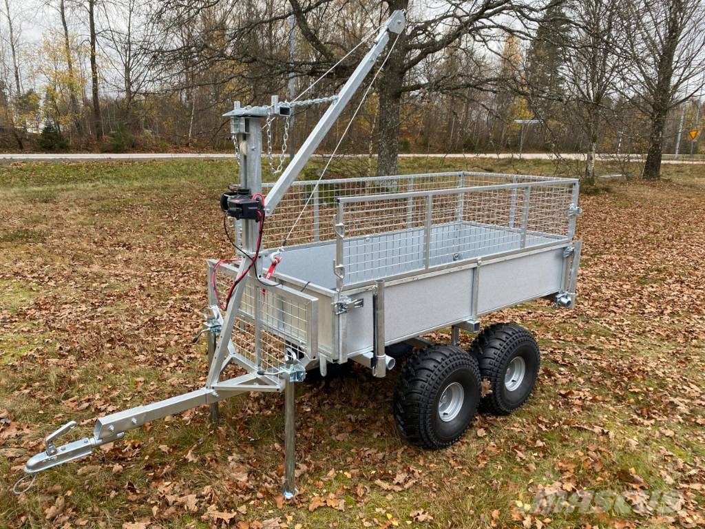 VEDBOGGI KOMPLETT TILL ATV / FYRHJULING Metsaveohaagised