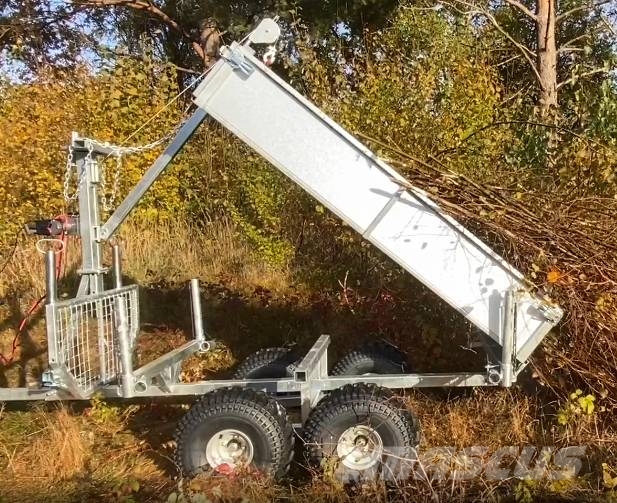 VEDBOGGI KOMPLETT TILL ATV / FYRHJULING Metsaveohaagised