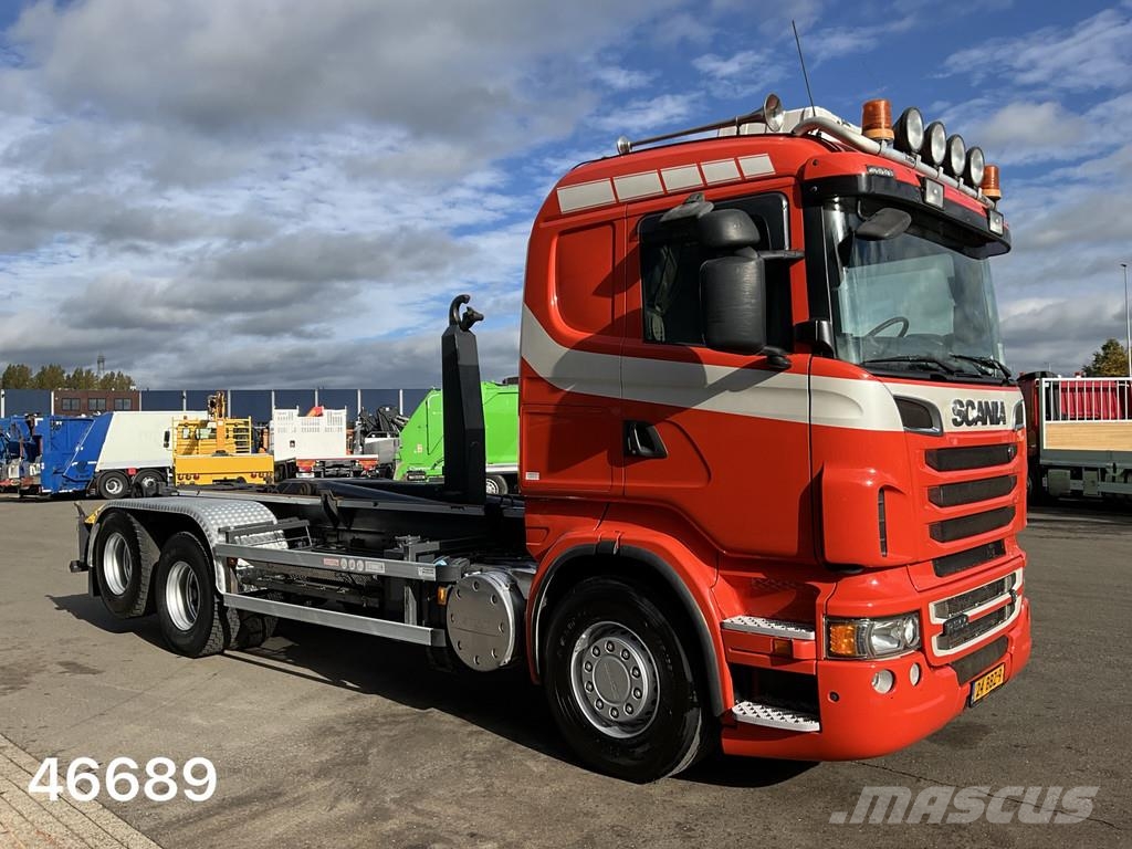 Scania R500 V8 Retarder VDL 25 Ton haakarmsysteem Rol kiper kamioni sa kukom za podizanje tereta