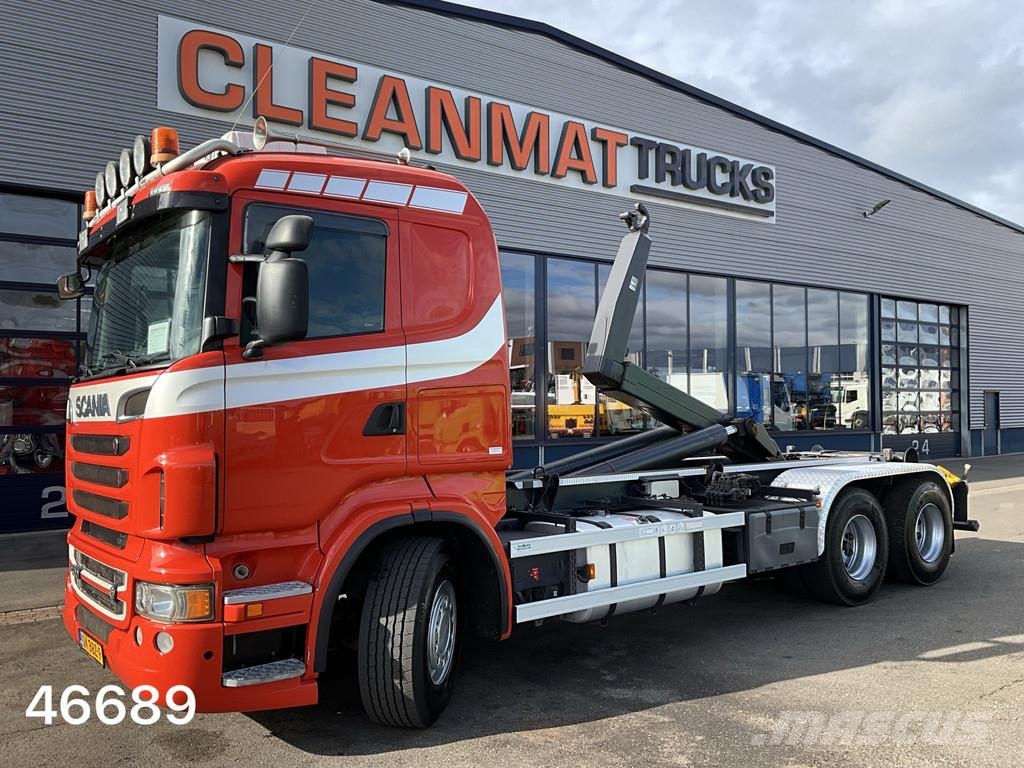 Scania R500 V8 Retarder VDL 25 Ton haakarmsysteem Rol kiper kamioni sa kukom za podizanje tereta
