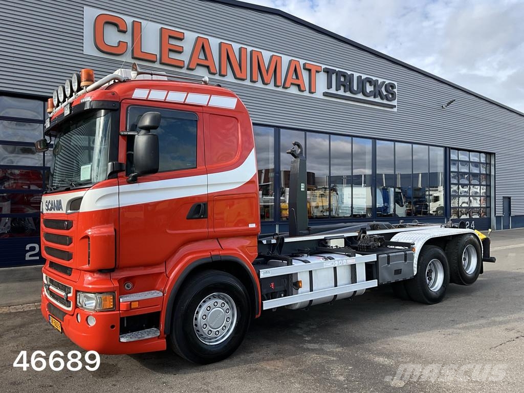 Scania R500 V8 Retarder VDL 25 Ton haakarmsysteem Rol kiper kamioni sa kukom za podizanje tereta
