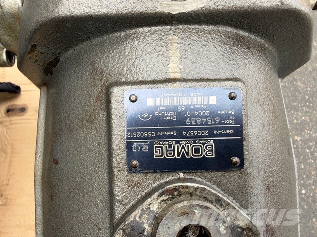 Bomag BC 772 RB USED TRAVEL HYDRAULIC ENGINE COMPLET Уплотнители для закладки отходов