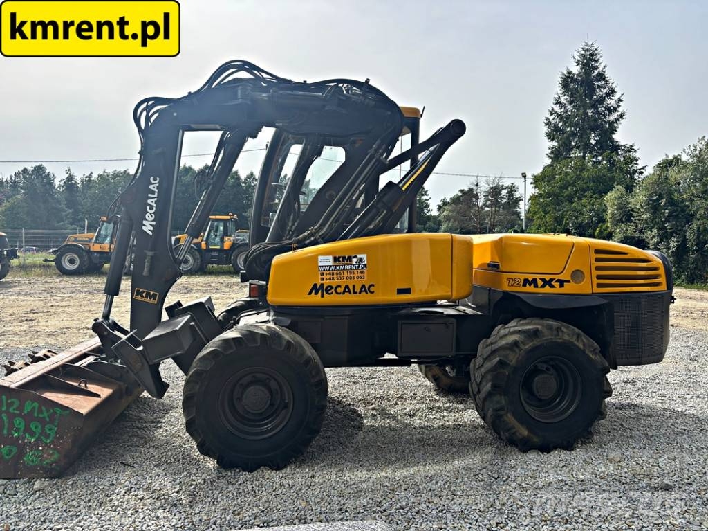 Mecalac 12 MXT KOPARKO-ŁADOWARKA 1999R | Mecalac 12 MX, Me Graaf-laadcombinaties