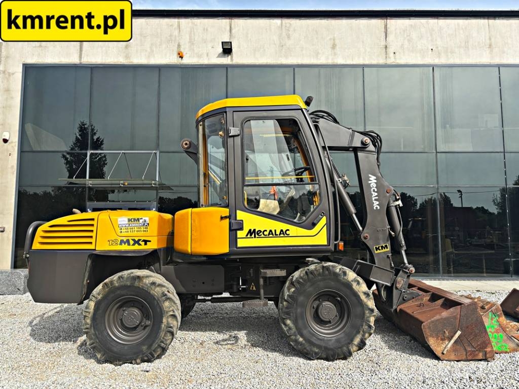 Mecalac 12 MXT KOPARKO-ŁADOWARKA 1999R | Mecalac 12 MX, Me Graaf-laadcombinaties