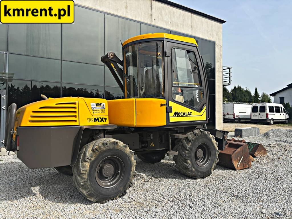Mecalac 12 MXT KOPARKO-ŁADOWARKA 1999R | Mecalac 12 MX, Me Graaf-laadcombinaties