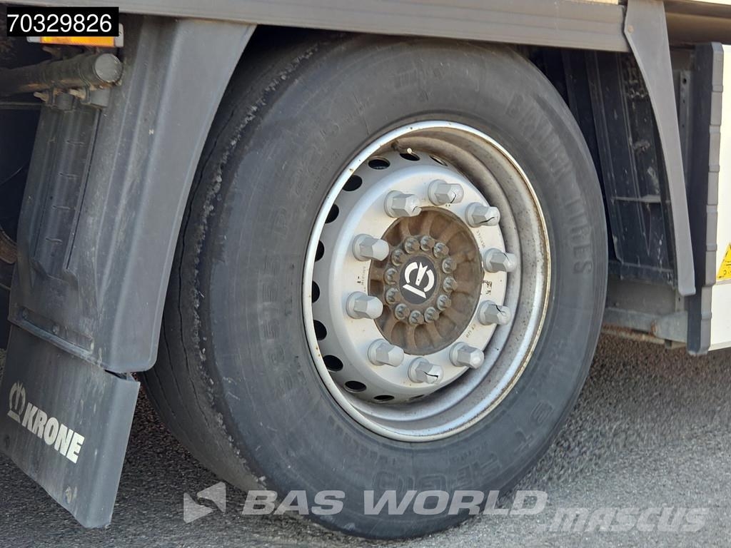 Krone SD Doppelstock 250x270cm Liftachse Pallettenkasten نصف مقطورات بدرجة حرارة قابلة للضبط