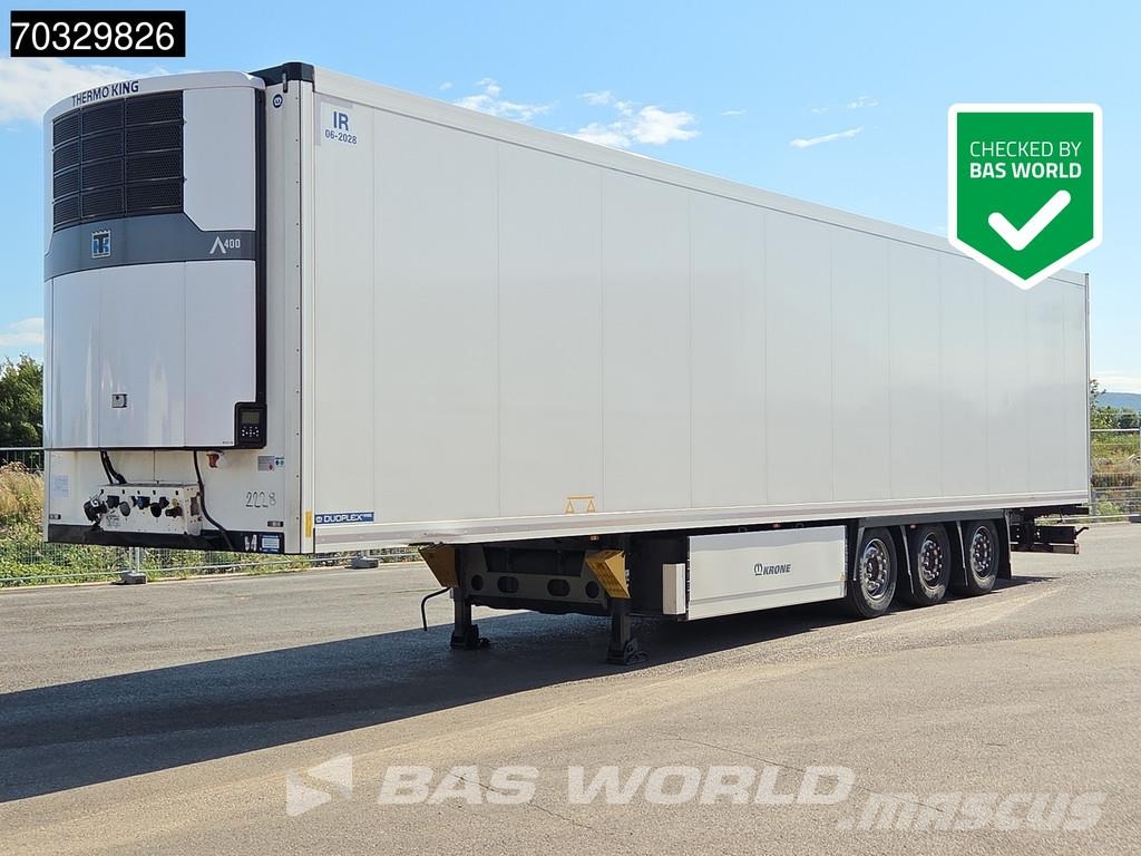 Krone SD Doppelstock 250x270cm Liftachse Pallettenkasten نصف مقطورات بدرجة حرارة قابلة للضبط