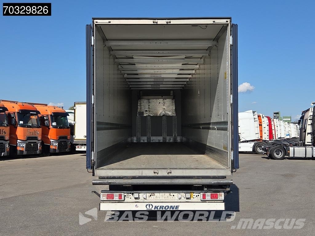 Krone SD Doppelstock 250x270cm Liftachse Pallettenkasten نصف مقطورات بدرجة حرارة قابلة للضبط
