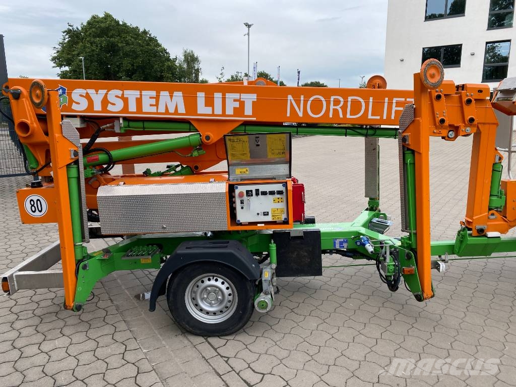 Ommelift 1500EXB Aanhanger hoogwerkers