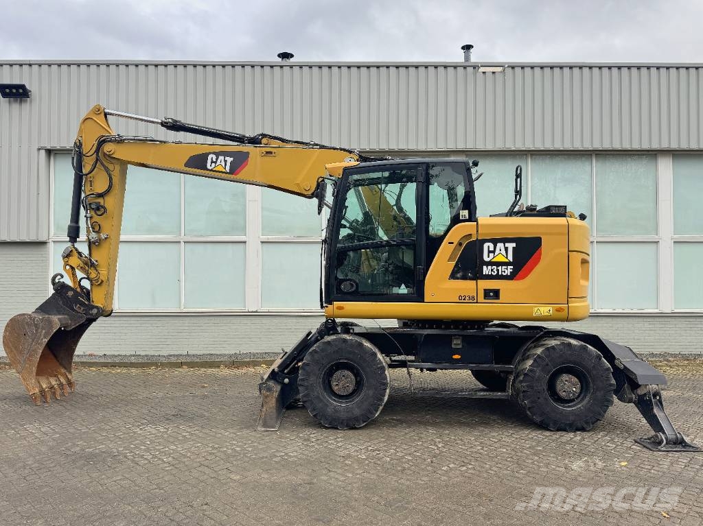 CAT M 315 F 2017 Ratasekskavaatorid