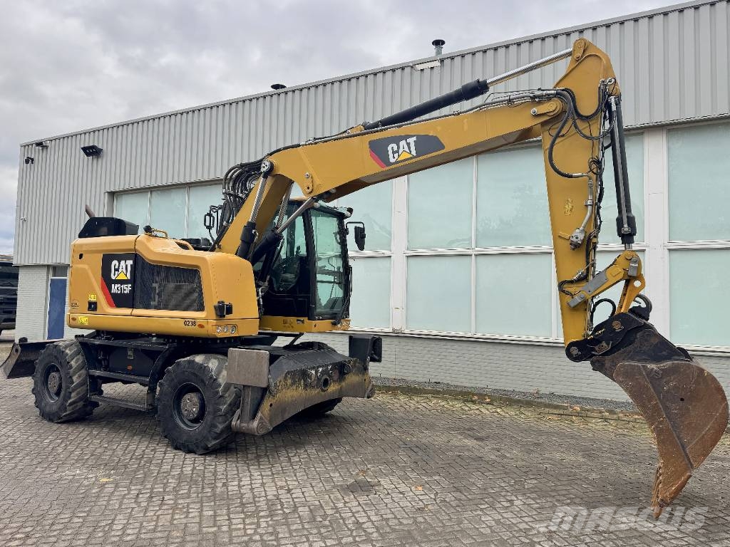 CAT M 315 F 2017 Ratasekskavaatorid