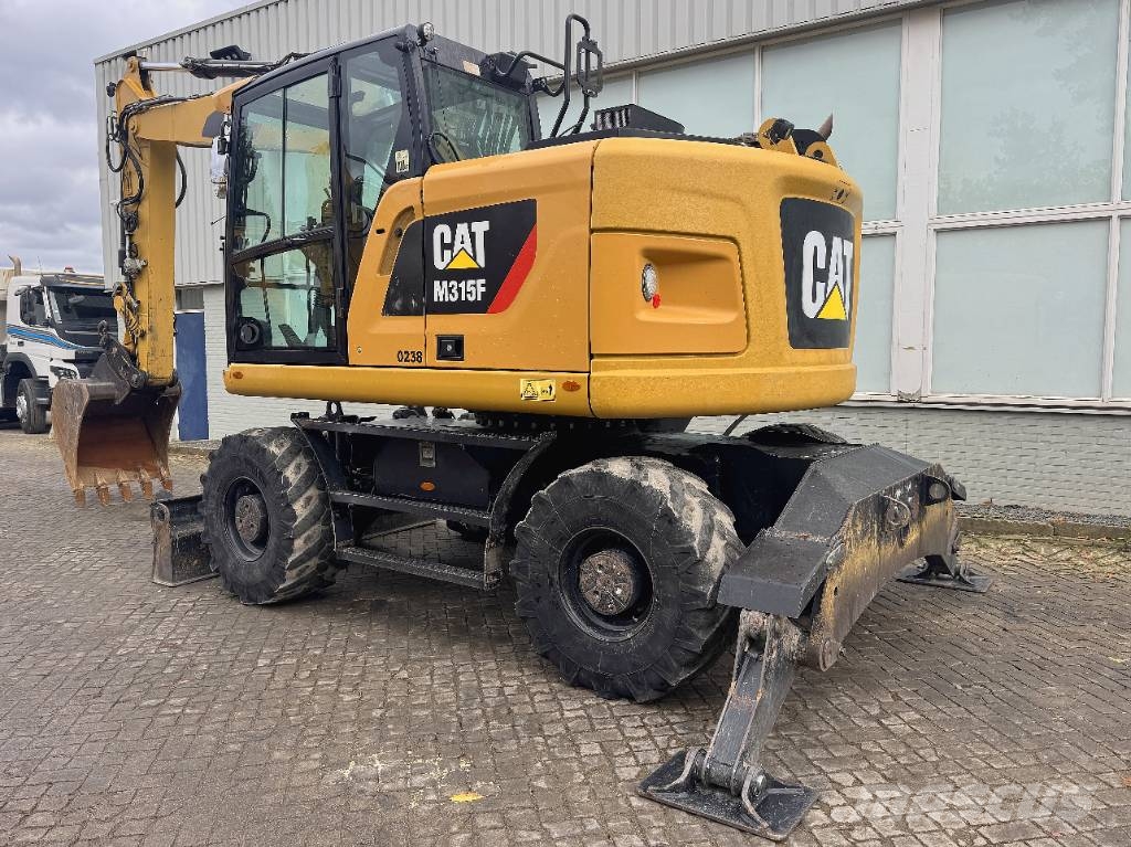 CAT M 315 F 2017 Ratasekskavaatorid