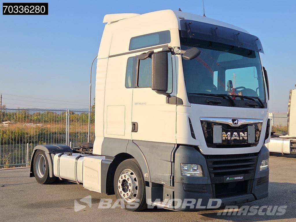 MAN TGX 18.500 TGX 4X2 XXL Mega Hebesattel Retarder 2x Vilcēji