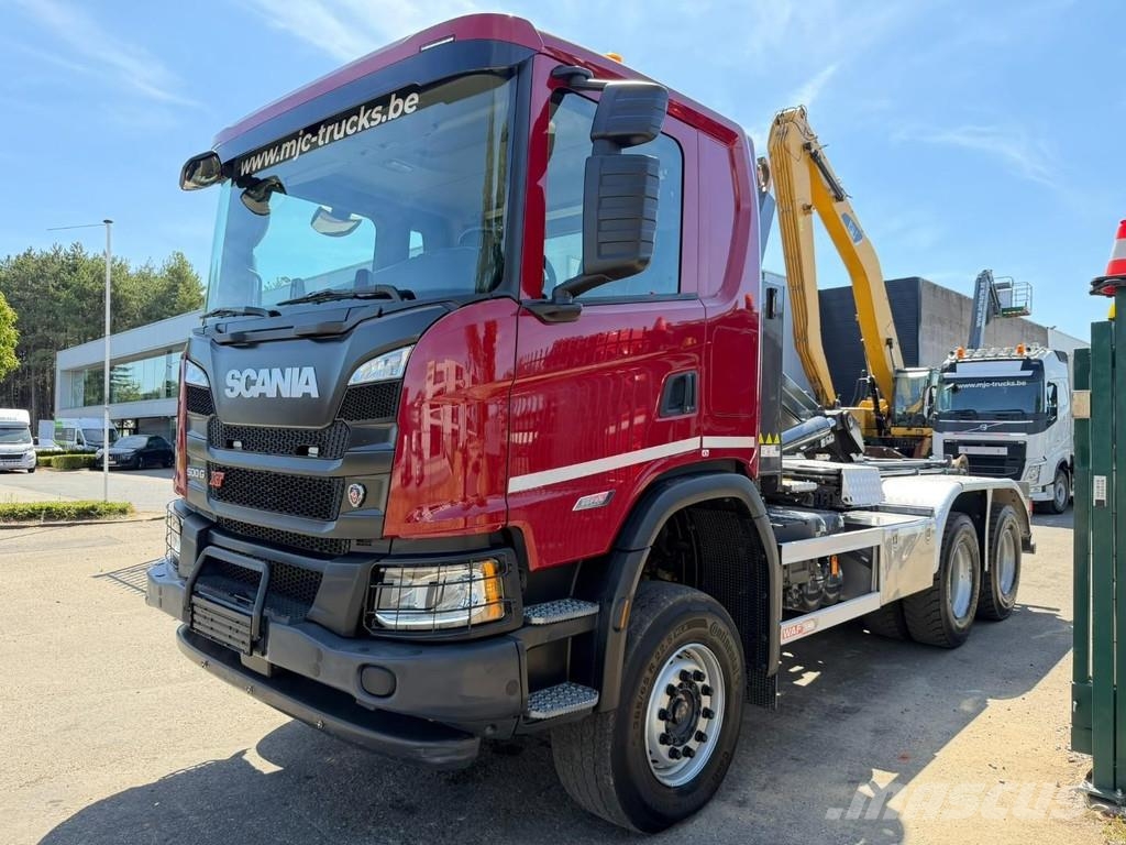 Scania G500 XT 6x4 WAF 20T HOOKLIFT / HAAKARM - *76.000km Koukkulava kuorma-autot
