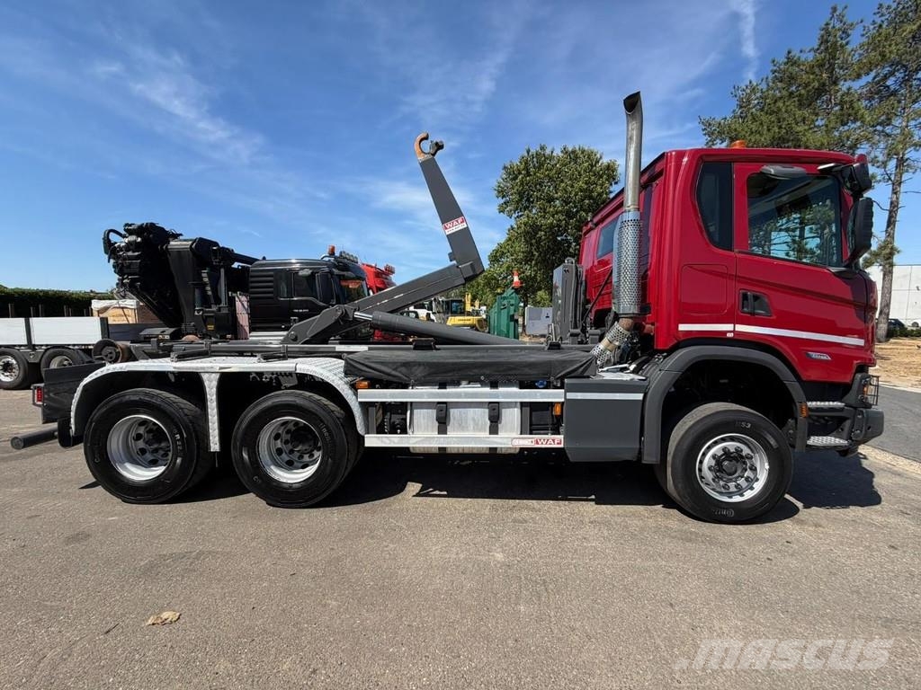 Scania G500 XT 6x4 WAF 20T HOOKLIFT / HAAKARM - *76.000km Camiones elevadores de gancho