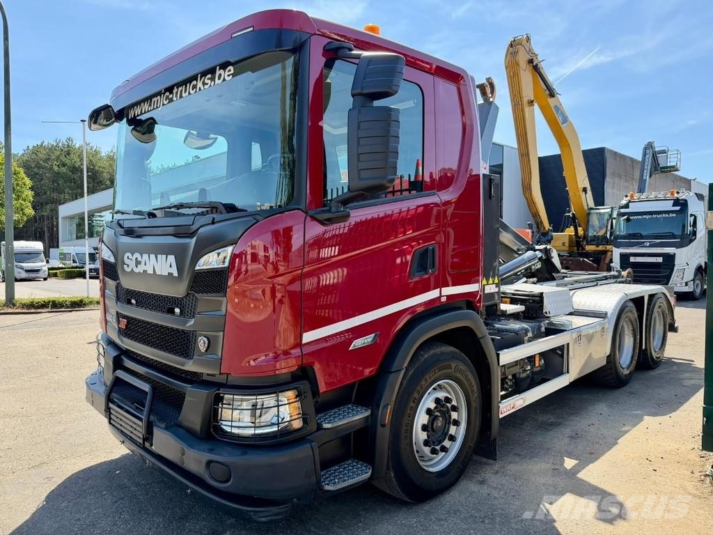 Scania G500 XT 6x4 WAF 20T HOOKLIFT / HAAKARM - *76.000km Camiones elevadores de gancho