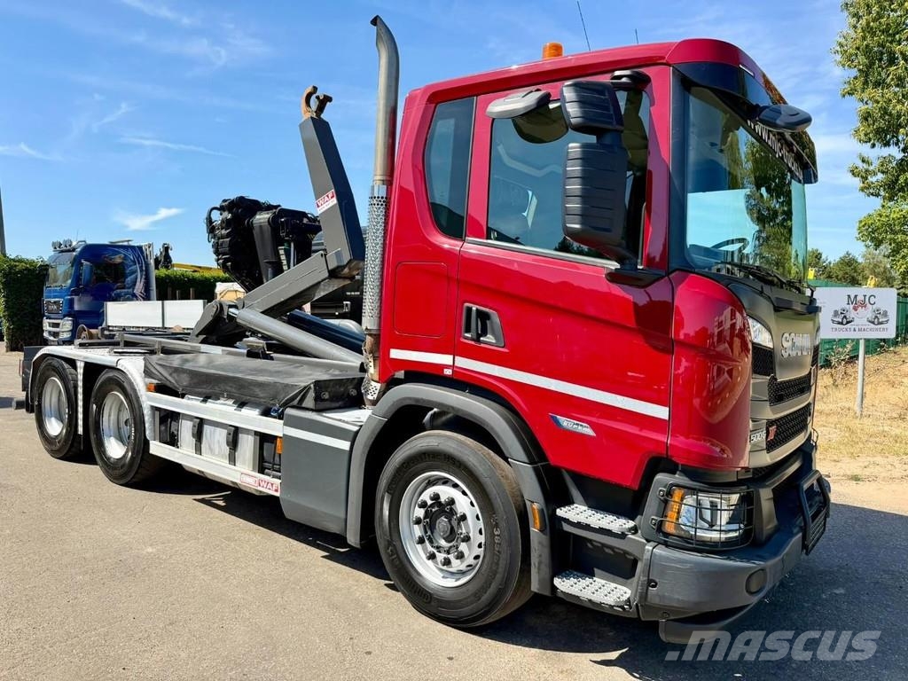 Scania G500 XT 6x4 WAF 20T HOOKLIFT / HAAKARM - *76.000km Camiones elevadores de gancho