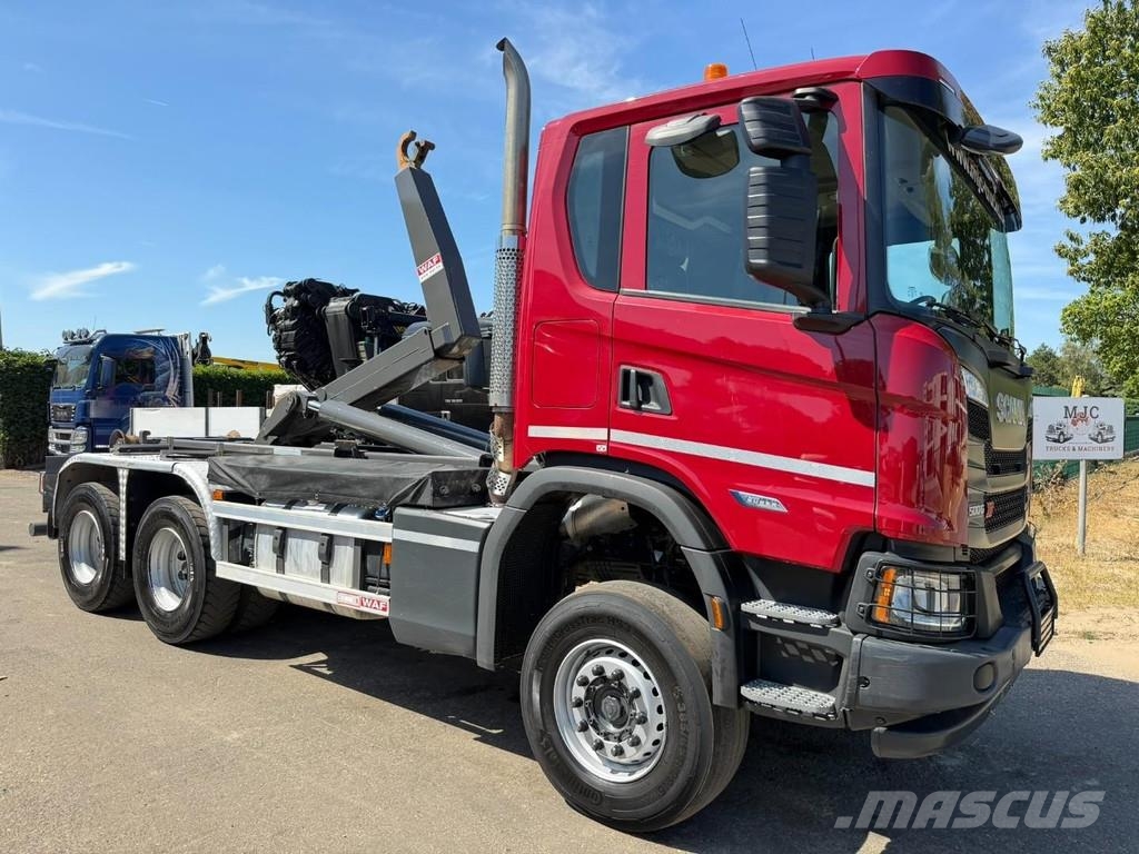 Scania G500 XT 6x4 WAF 20T HOOKLIFT / HAAKARM - *76.000km Camiones elevadores de gancho