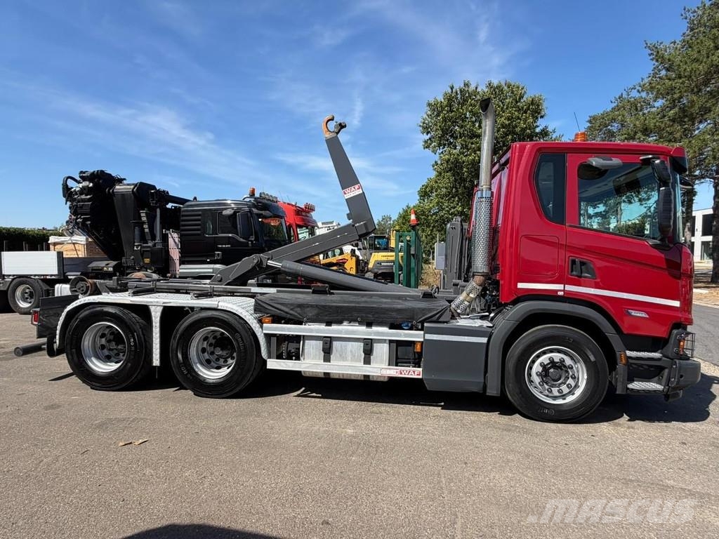 Scania G500 XT 6x4 WAF 20T HOOKLIFT / HAAKARM - *76.000km Camiones elevadores de gancho