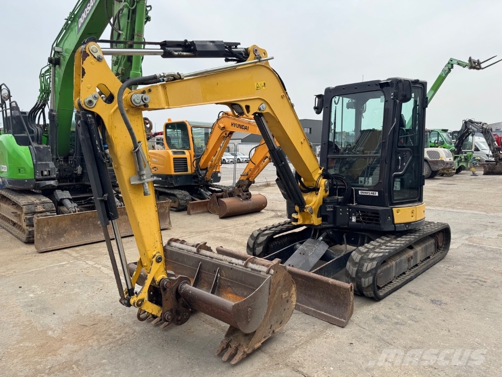 Yanmar VIO50 (08130) حفارات صغيرة أقل من 7 طن (حفارات صغيرة)