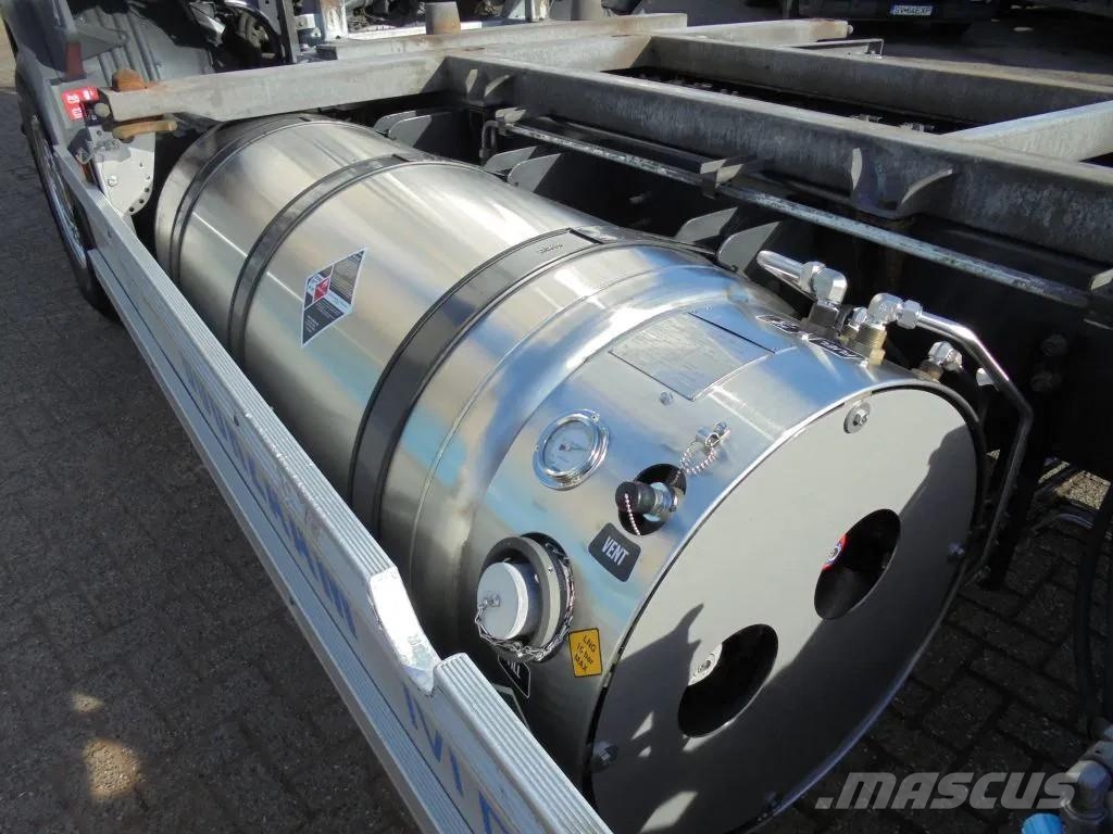 Scania G 340 + Euro 6 + LNG + Manual+BDF شاحنات بمقصورة وهيكل