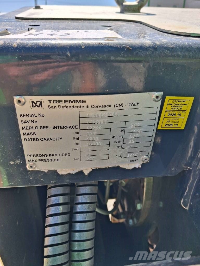 Merlo A2766 - Hydraulic winch on carriage المصاعد والرافعات المادية